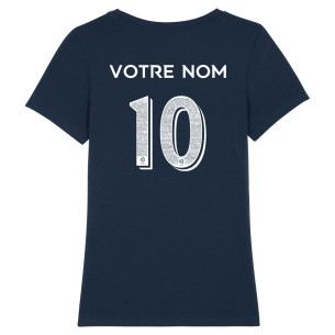Équipe de France rugby 2026 personnalisable - T-shirt femme - Caudie 2
