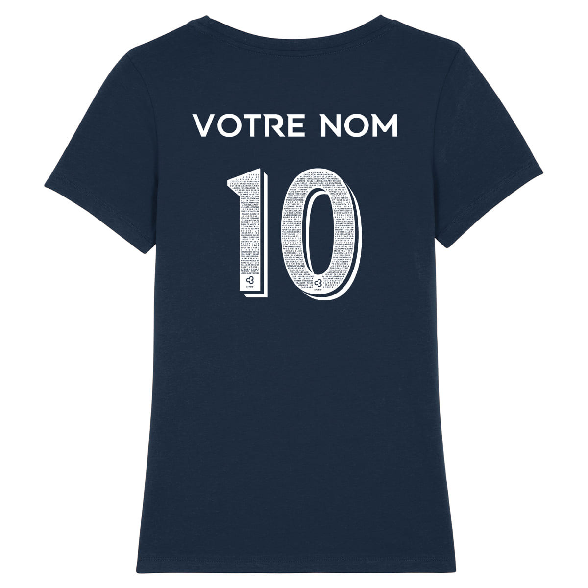 Équipe de France rugby 2026 personnalisable - T-shirt femme - Caudie