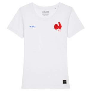 Équipe de France rugby 2026 personnalisable - T-shirt femme - Caudie