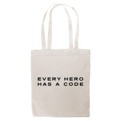 EVERY HERO HAS A CODE - Tote bag - Westworld - Caudie