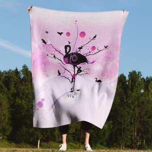 Flamingo - Blanket - Caudie 2