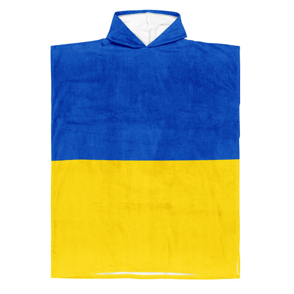 Drapeau Ukraine - Poncho de bain - Caudie