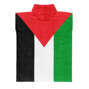 Palestine flag - Bath poncho - Caudie 2