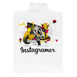 Instagramer - Poncho de bain - Caudie