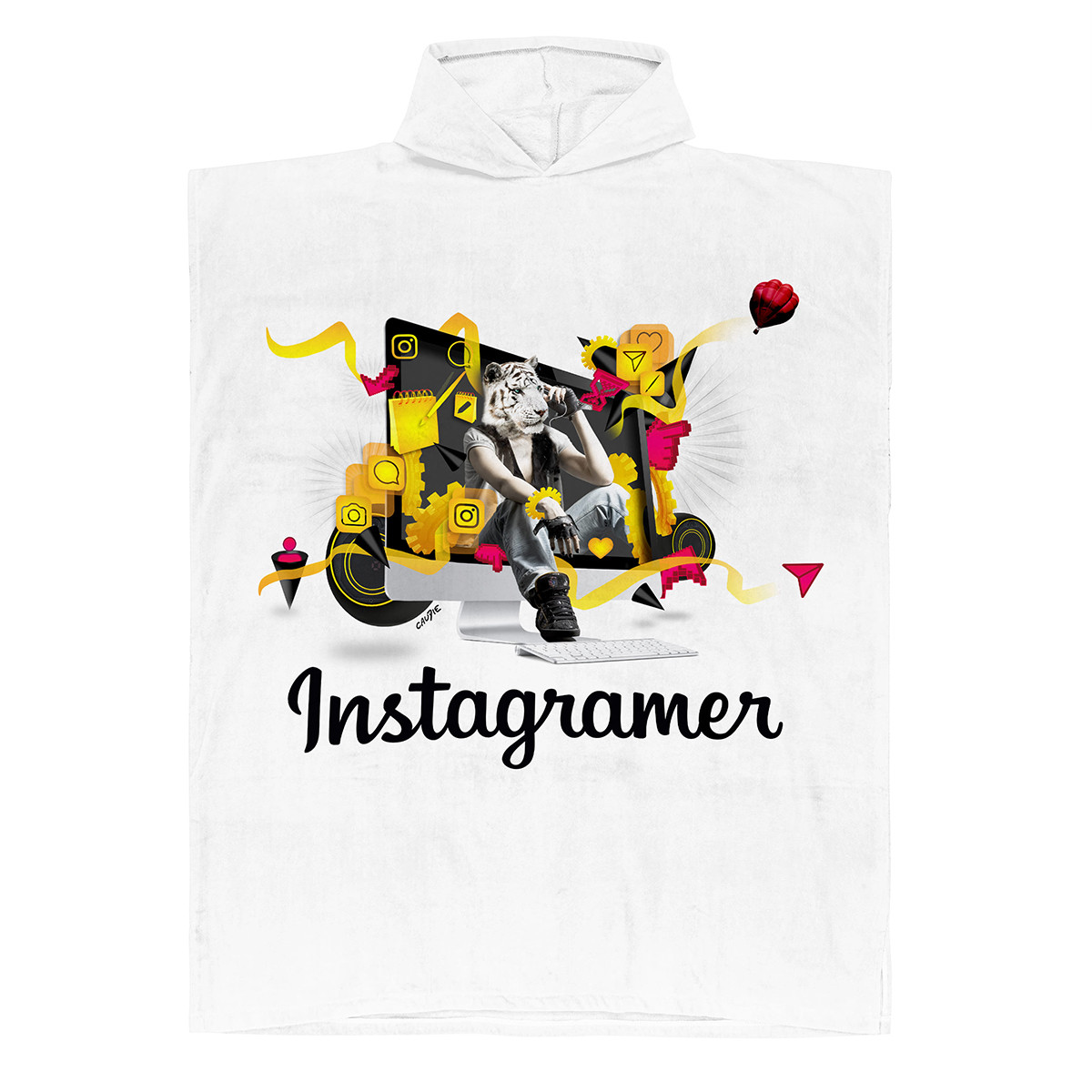 Instagramer - Bath poncho - Caudie