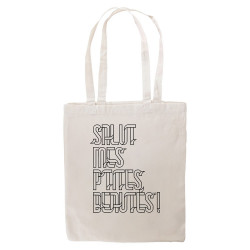 SALUT MES P'TITES BEAUTÉS - Tote bag - Caudie