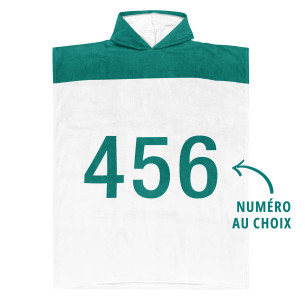 Player number - Squid Game - Bath poncho - Caudie 2