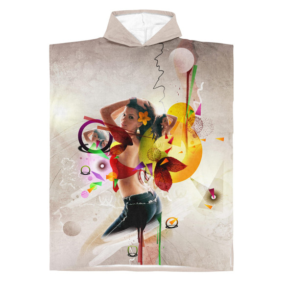 Azur - Bath poncho - Caudie