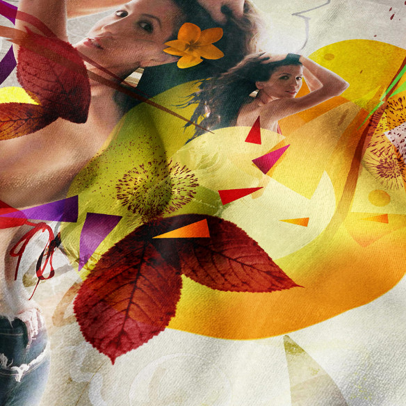 Azur - Bath poncho - Caudie