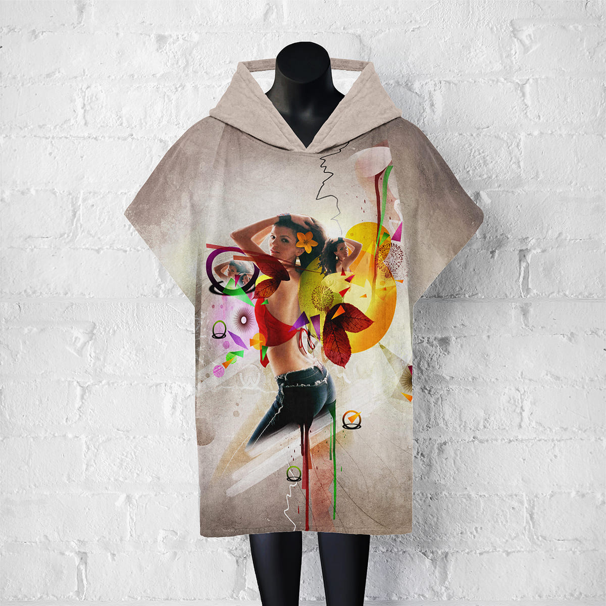 Azur - Poncho de bain - Caudie