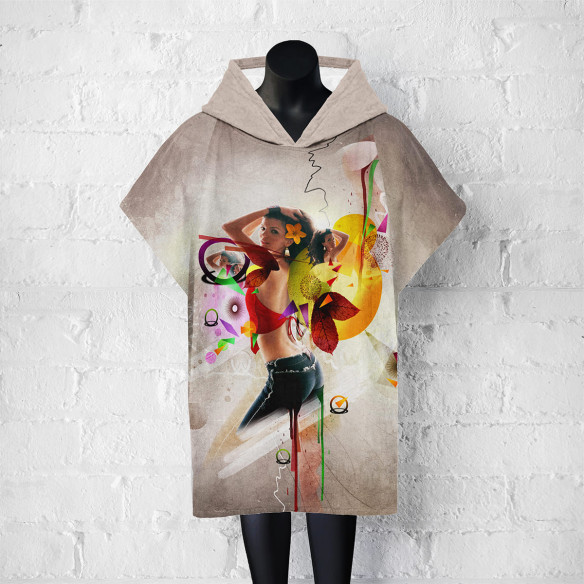 Azur - Bath poncho - Caudie