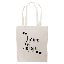 I LOVE MY CRUSH - Tote bag - Caudie