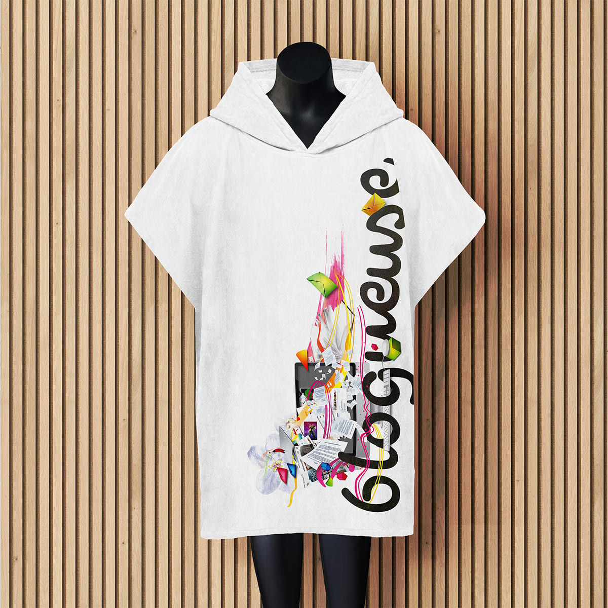 Blogueuse - Bath poncho  - Caudie