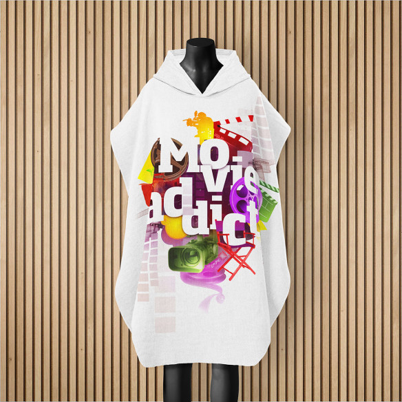 Movie Addict - Bath poncho - Caudie