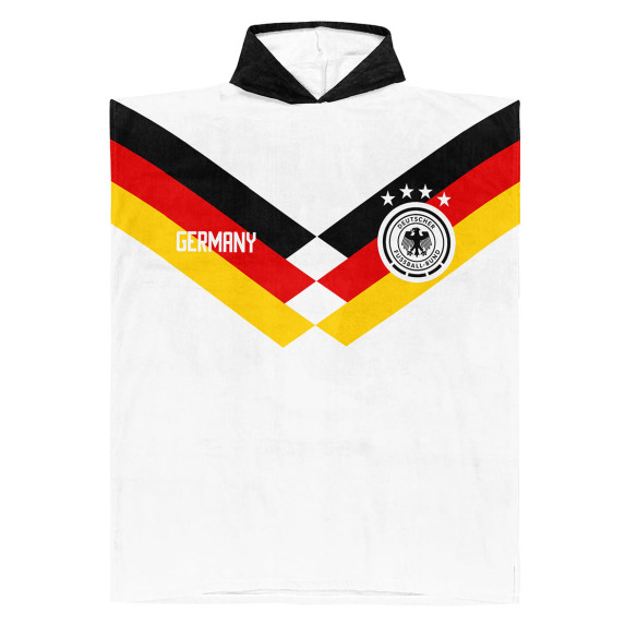 Équipe d'Allemagne foot 2026 - Poncho de bain - Caudie
