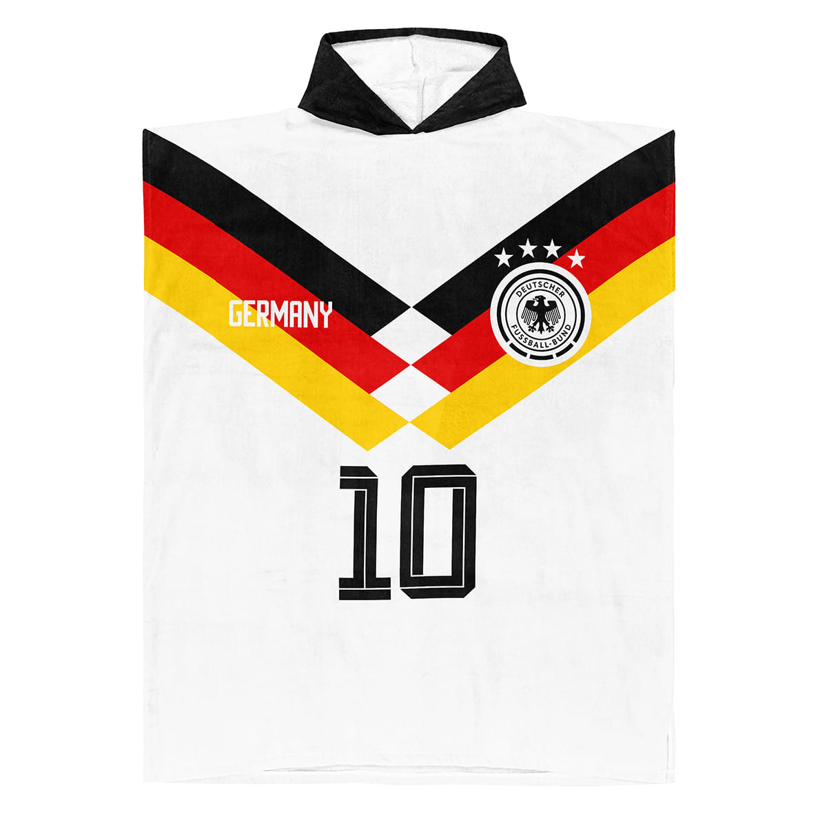 Équipe d'Allemagne foot 2026 - Poncho de bain - Caudie