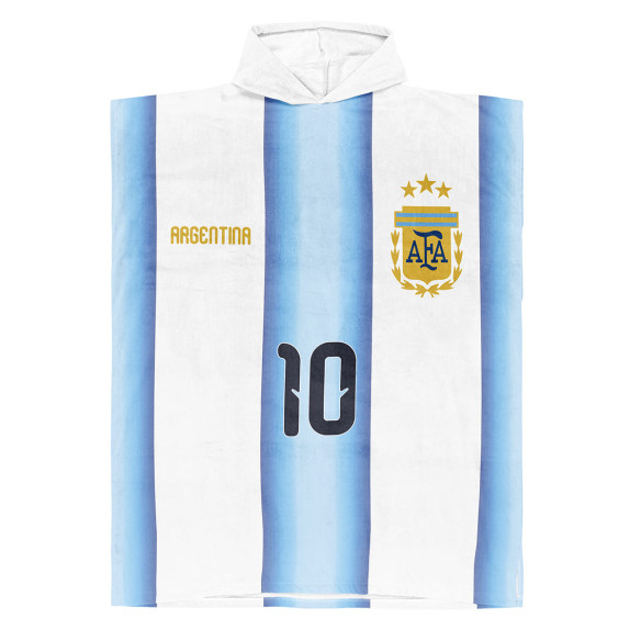 Équipe d'Argentine foot 2026 - Poncho de bain - Caudie