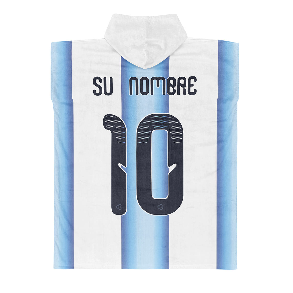Équipe d'Argentine foot 2026 - Poncho de bain - Caudie