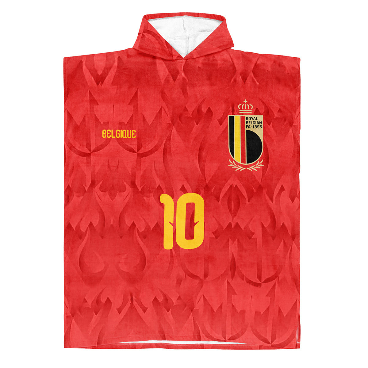 Équipe de Belgique foot 2026 - Poncho de bain - Caudie