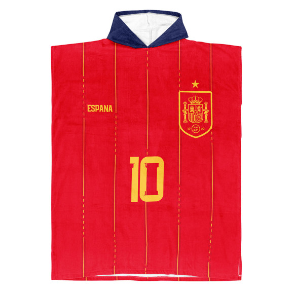 Équipe d'Espagne foot 2026 - Poncho de bain - Caudie