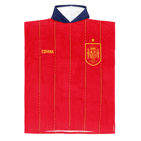 Équipe d'Espagne foot 2026 - Poncho de bain - Caudie