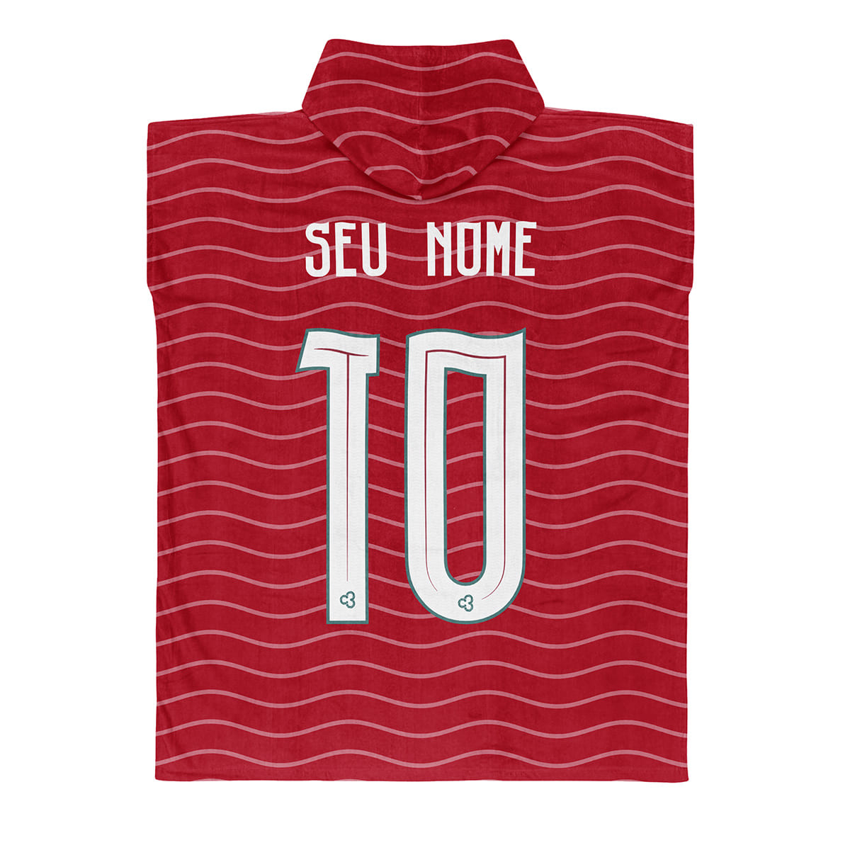 Équipe du Portugal foot 2026 - Poncho de bain - Caudie