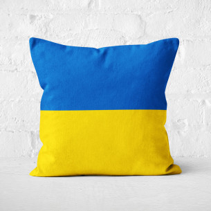Drapeau Ukraine - Coussin - Caudie 2