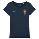 Équipe de France foot 2026 - T-shirt femme - Caudie