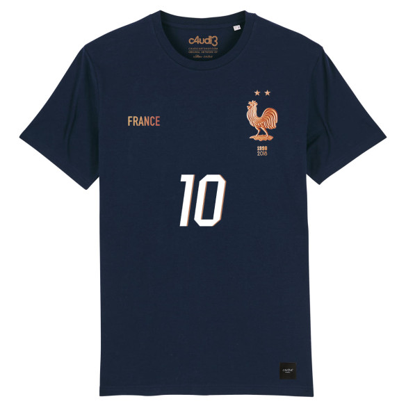 Équipe de France foot 2026 - T-shirt homme - Caudie