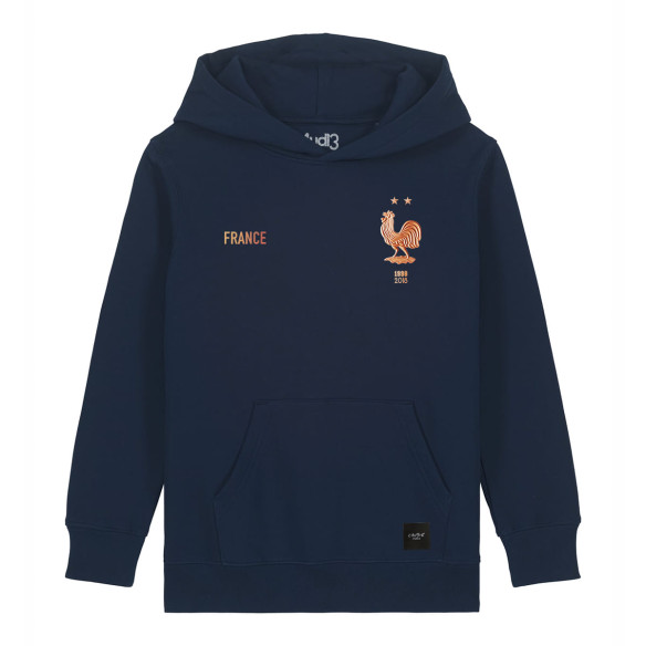 Team France soccer 2026 - Kid s hoodie - Caudie