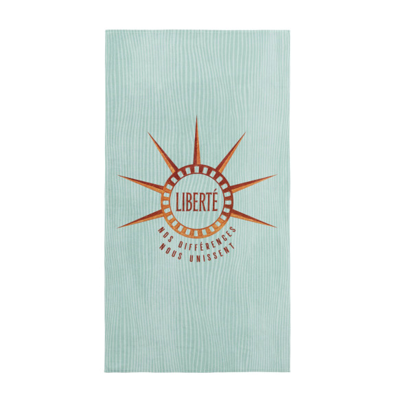 Nos différences nous unissent (v3) - Beach towel - Caudie