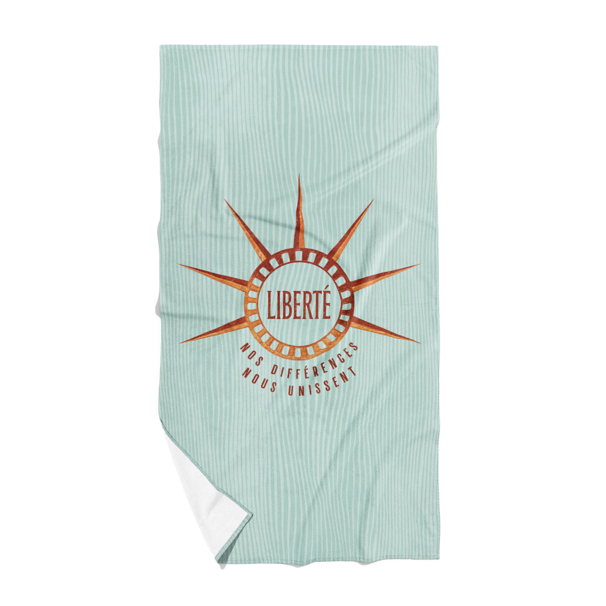 Nos différences nous unissent (v3) - Serviette de plage - Caudie
