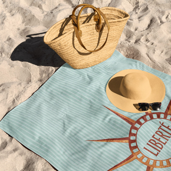 Nos différences nous unissent (v3) - Beach towel - Caudie