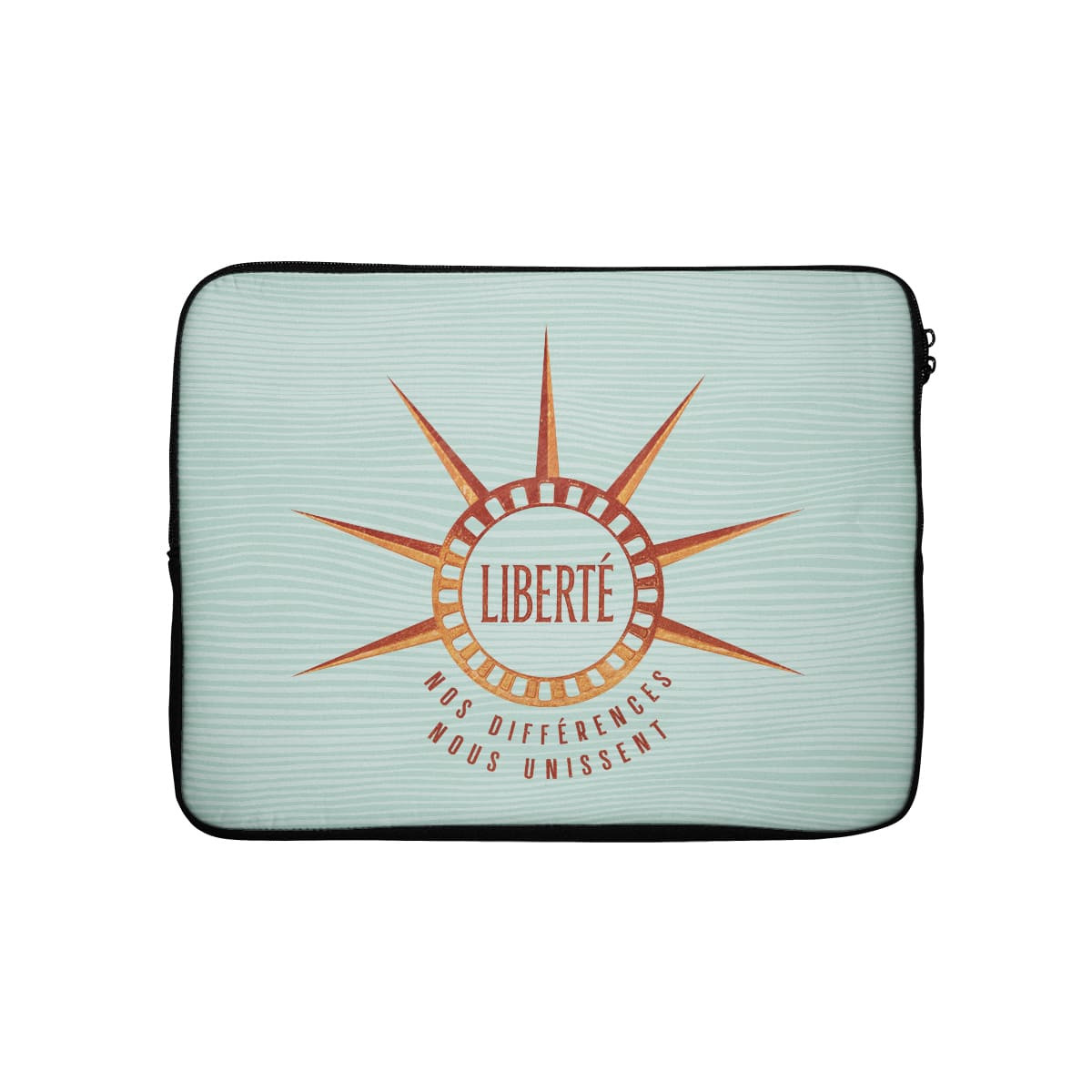 Nos différences nous unissent (v3) - Laptop sleeve - Caudie