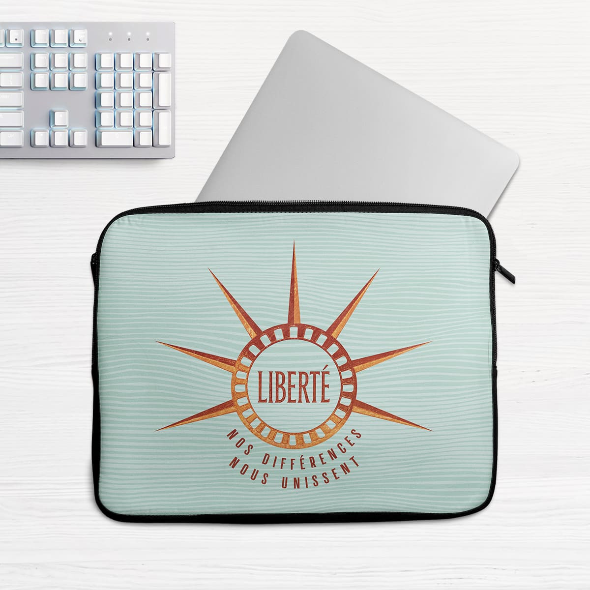 Nos différences nous unissent (v3) - Housse pour ordinateur portable - Caudie