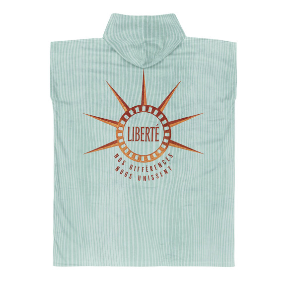 Nos différences nous unissent (v3) - Bath poncho - Caudie