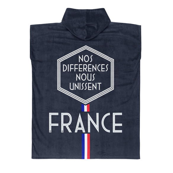 Nos différences nous unissent (v1) - Bath poncho - Caudie