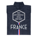 Nos différences nous unissent (v1) - Poncho de bain - Caudie