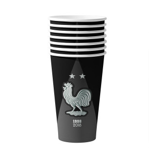 Paper cups France soccer team 2026 - Caudie