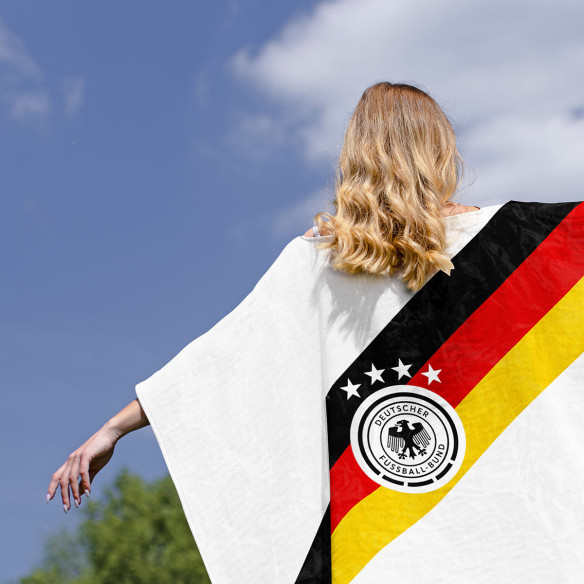 Équipe d'Allemagne foot 2026 - Drapeau - Caudie
