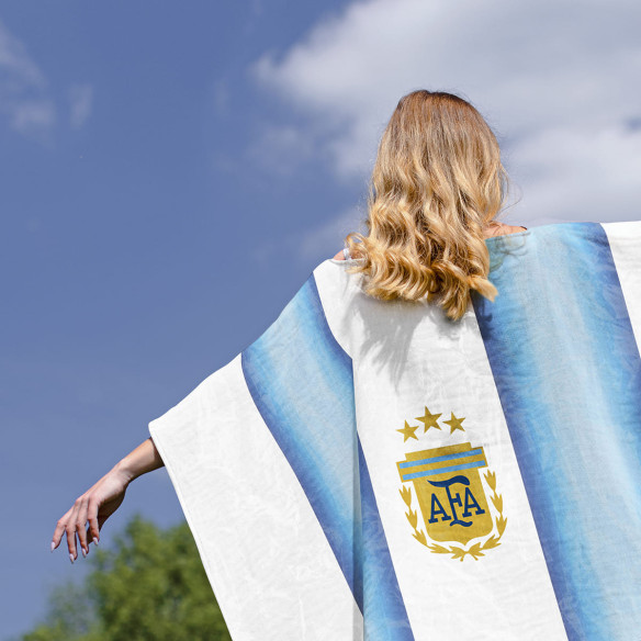 Équipe d'Argentine foot 2026 - Drapeau - Caudie