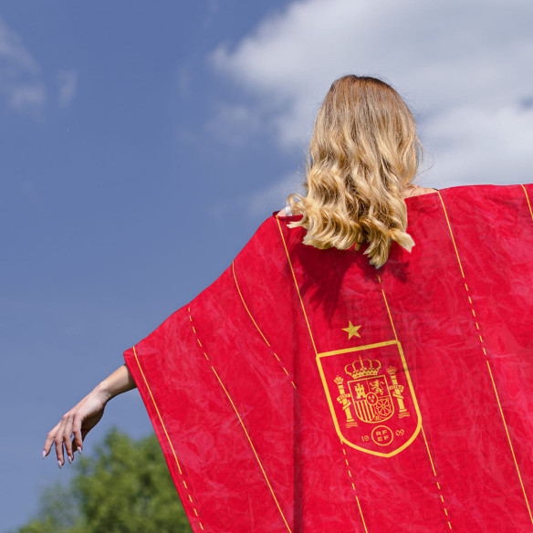 Équipe d'Espagne foot 2026 - Drapeau - Caudie