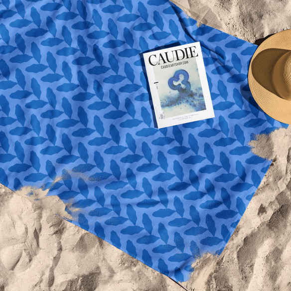 Équipe d'Italie foot 2026 - Serviette de plage - Caudie