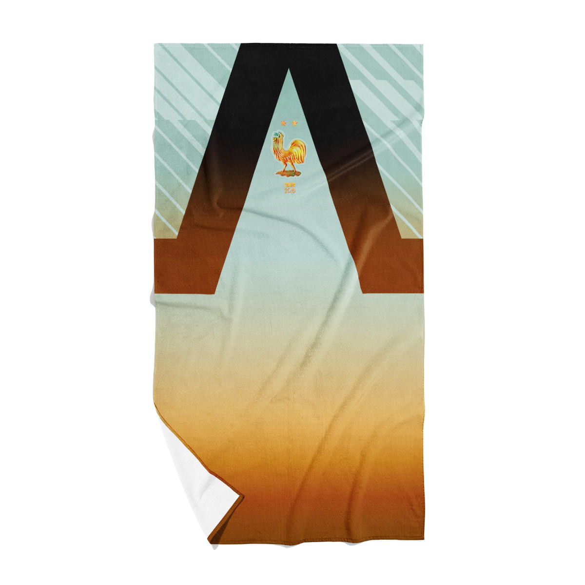 Gardien équipe France foot 2026 Hollywood - Serviette de plage - Caudie