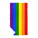LGBT rainbow flag - Beach towel - Caudie