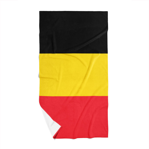Flag of Belgium - Beach towel - Caudie