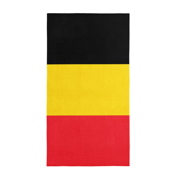 Drapeau de la Belgique - Serviette de plage - Caudie