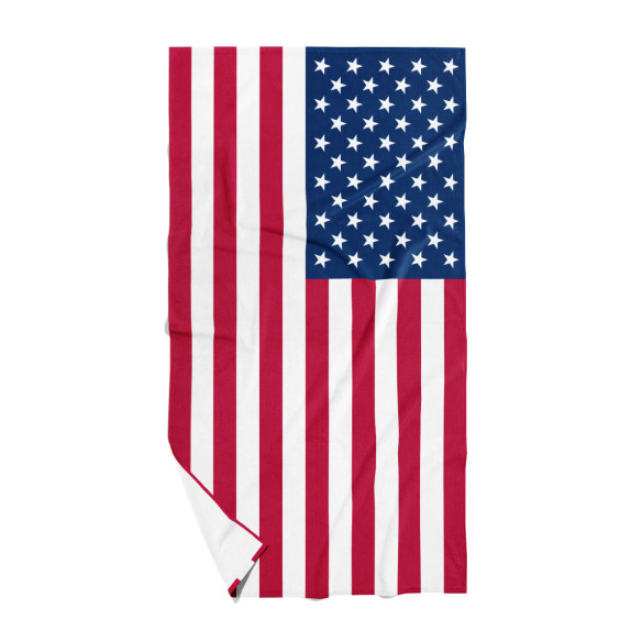Drapeau des États-Unis d'Amérique - Serviette de plage - Caudie