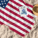 Drapeau des États-Unis d'Amérique - Serviette de plage - Caudie