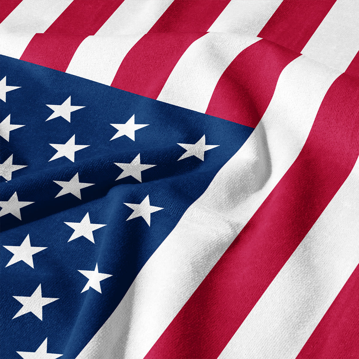 Drapeau des États-Unis d'Amérique - Serviette de plage - Caudie
